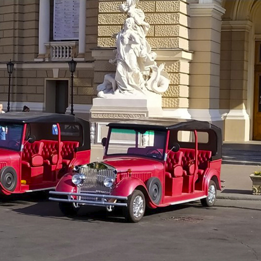 An hour tour of Odessa and a visit to the Opera House